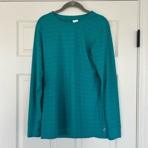 ZYIA Teal chill Activewear Top size L